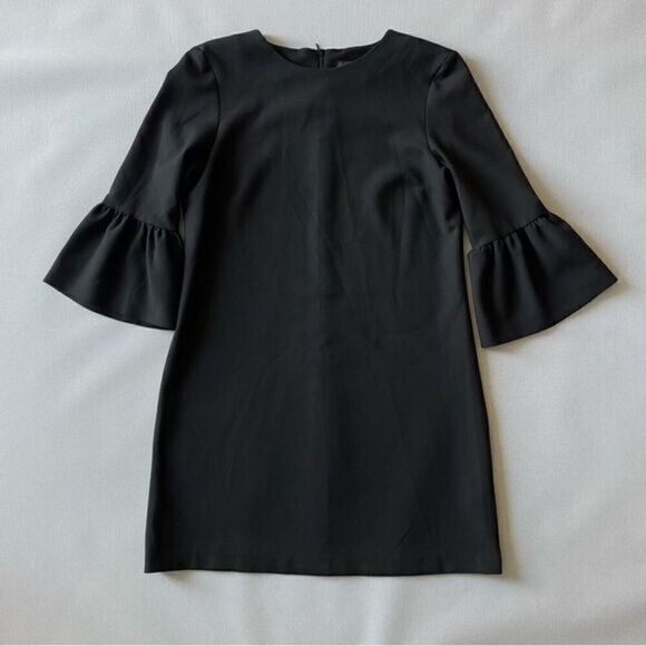Zara Dresses & Skirts - Zara Bell Sleeve Black Dress EUC Women’s Size Small